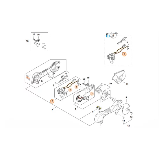 STIHL  Moduł elektroniczny VA05 430 1401